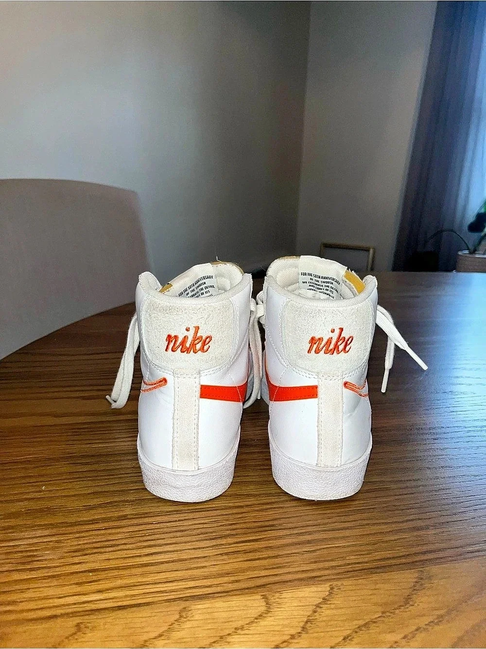 Nike Blazer Mid '77 SE 'First Use' Sneakers White & Orange